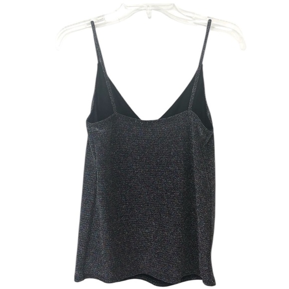 Express Multi Color Shimmer Twilight Sparkle Y2K V Neck Tank – SZ XS Camisole - Picture 3 of 13